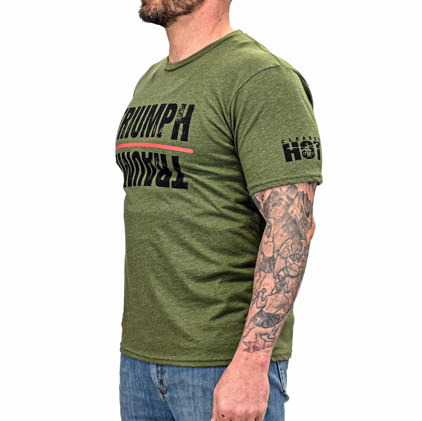 Men's Cleared Hot "Triumph Over Trauma" T-shirt