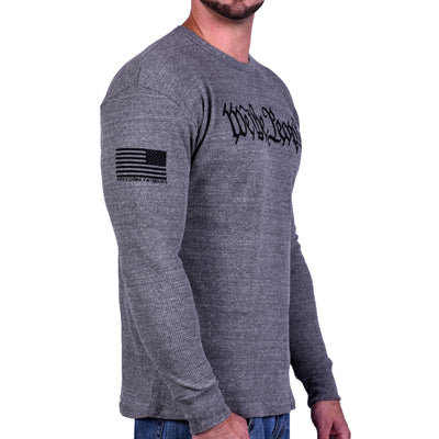 Men's "We The People" Patriotic Long Sleeve Thermal