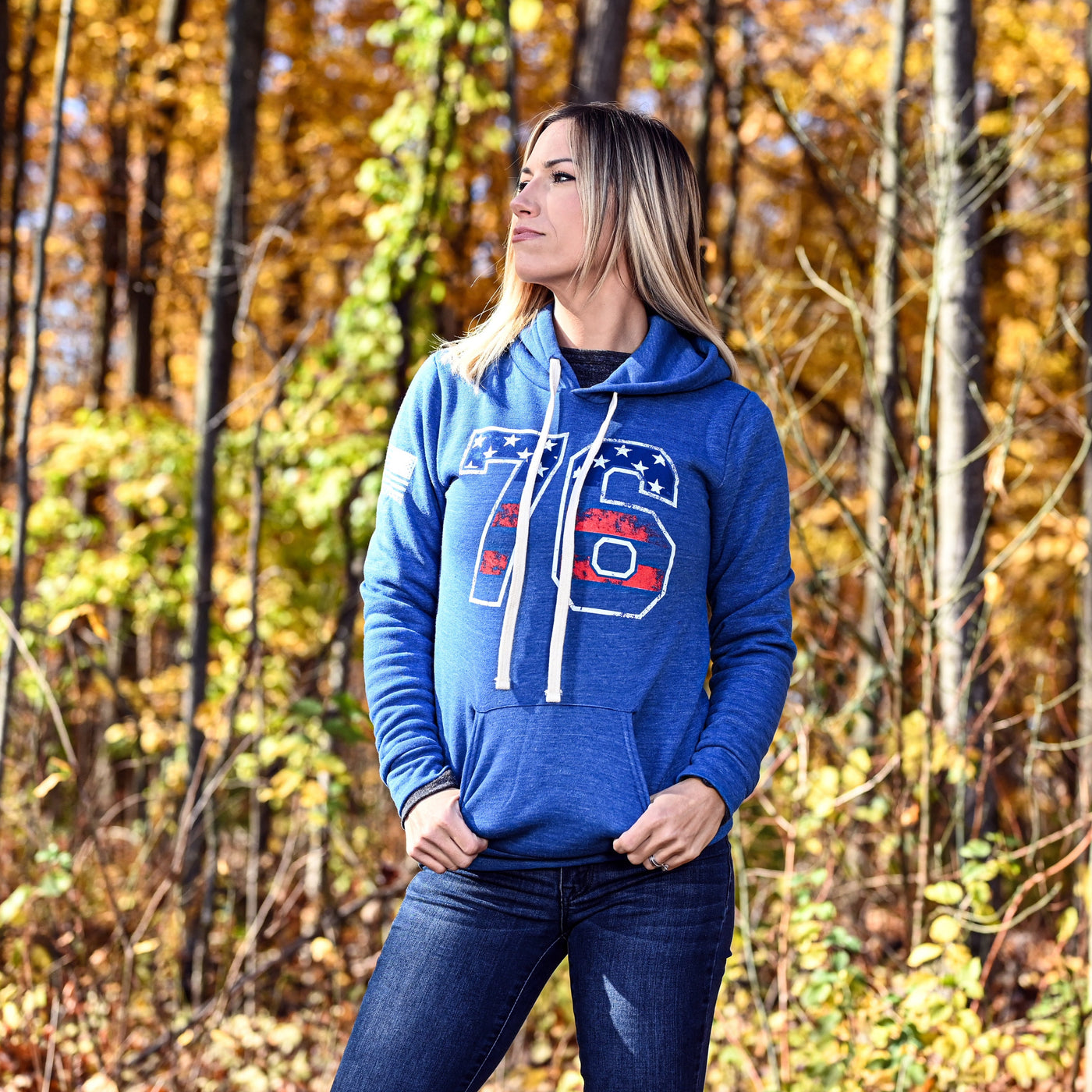 Women's '76 Stars & Stripes Hoodie