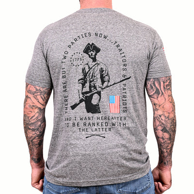 Men's Traitors & Patriots T-Shirt