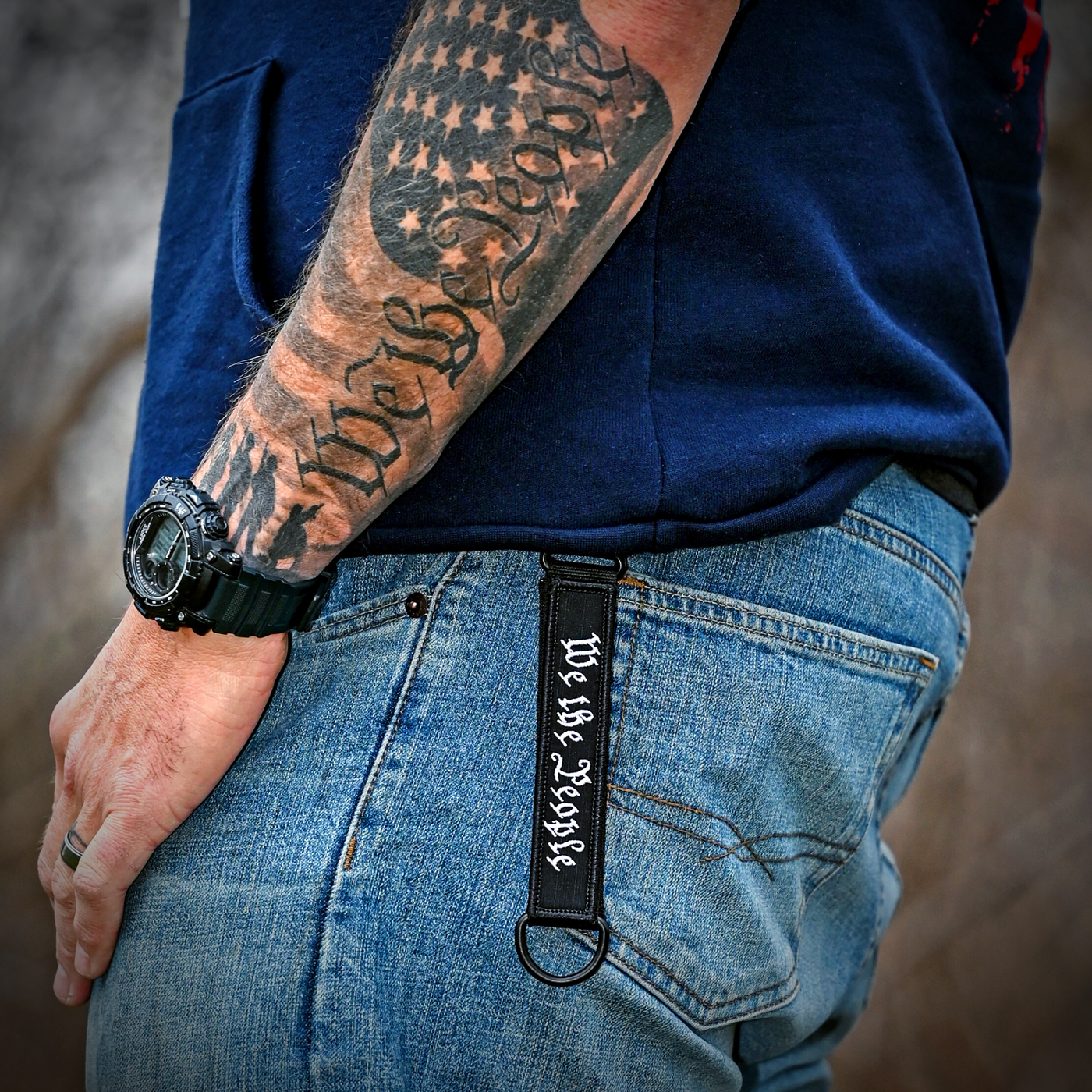 American Made Heavy Duty Tactical Keychain - We The People