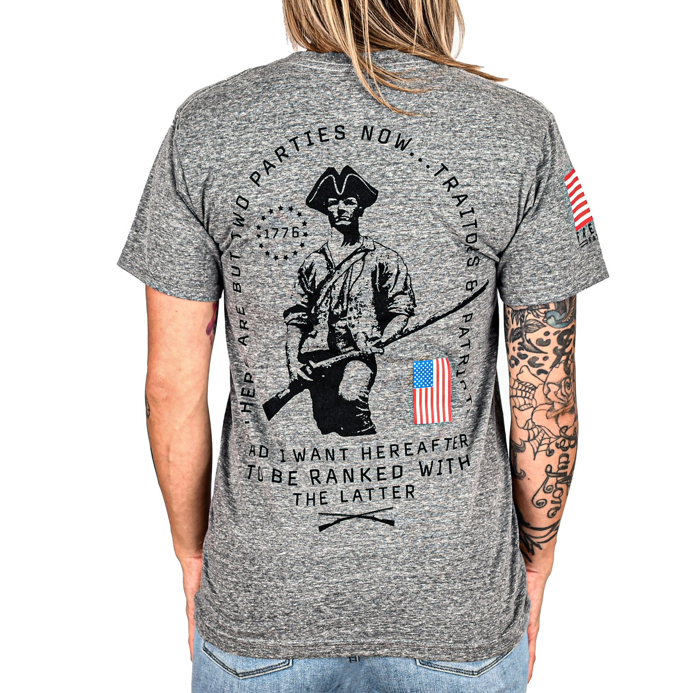 Women's Traitors & Patriots Boyfriend Fit T-Shirt