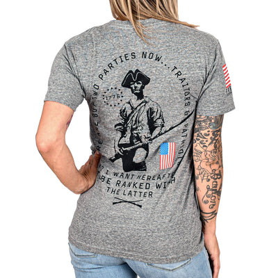 Women's Traitors & Patriots Boyfriend Fit T-Shirt