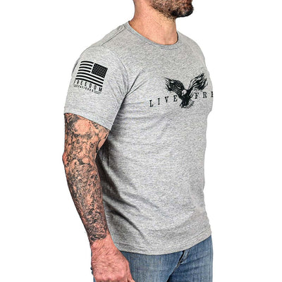 Men's Live Free Patriotic T-Shirt