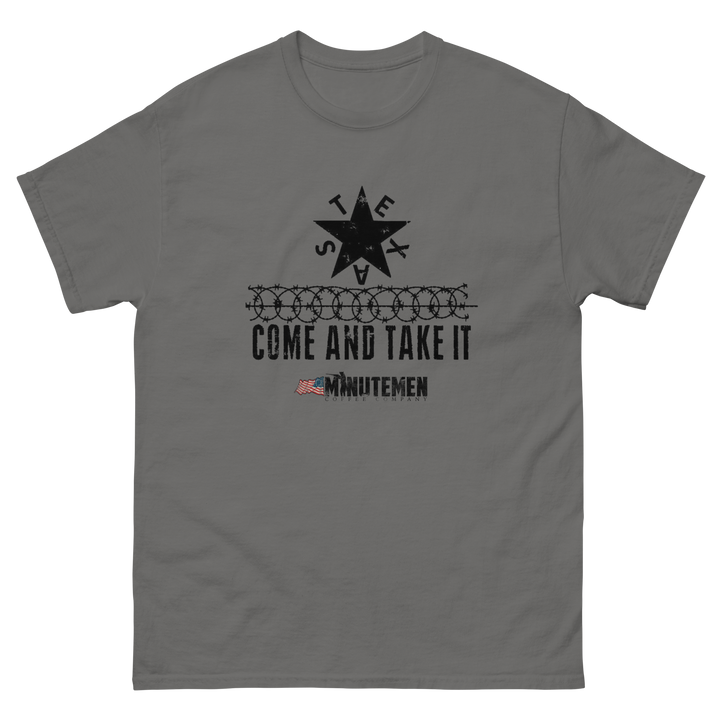 Texas Come and Take it Barbed Wire T-Shirt