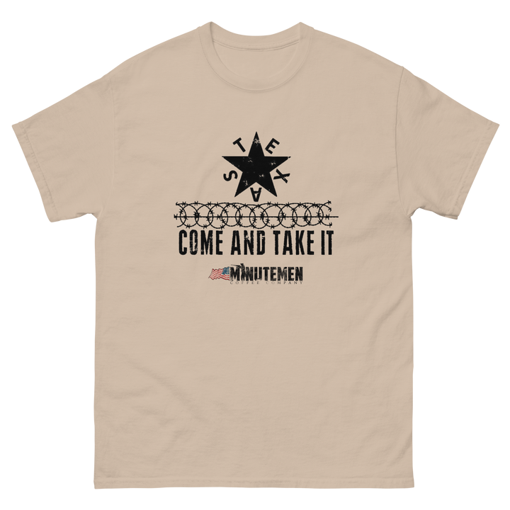 Texas Come and Take it Barbed Wire T-Shirt