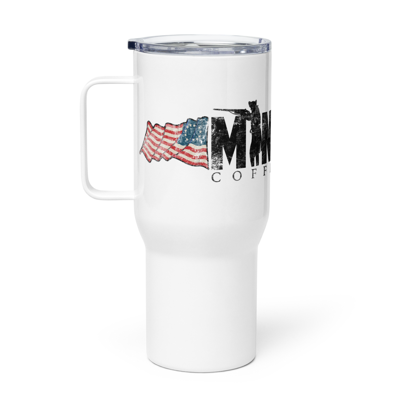 Minutemen Travel mug with a handle