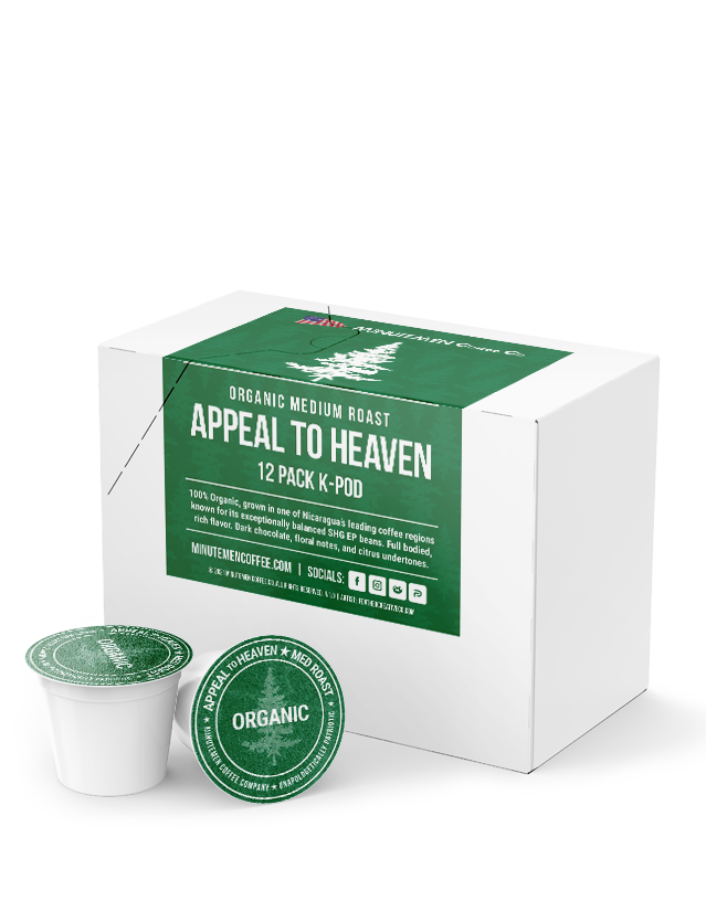 An Appeal to Heaven coffee-pods