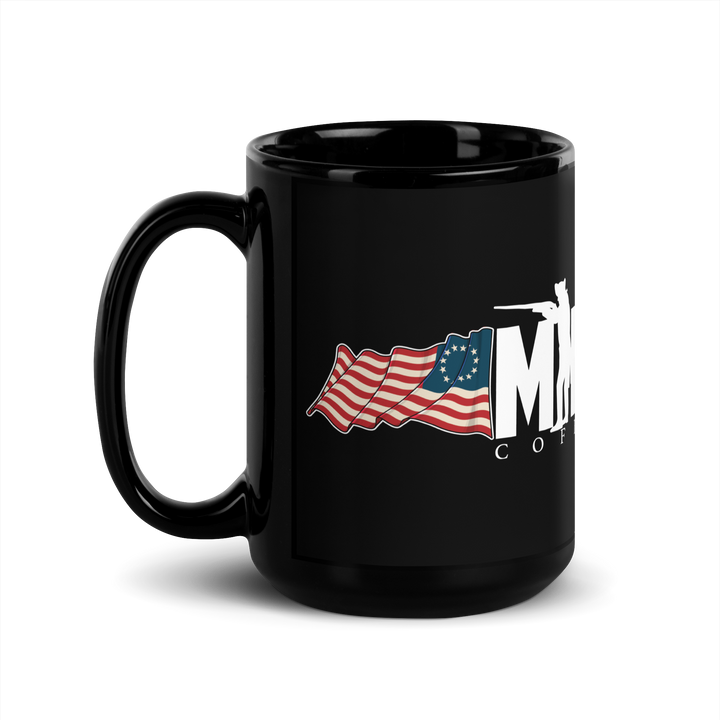 2023 Limited Edition Minutemen Black Glossy Mug