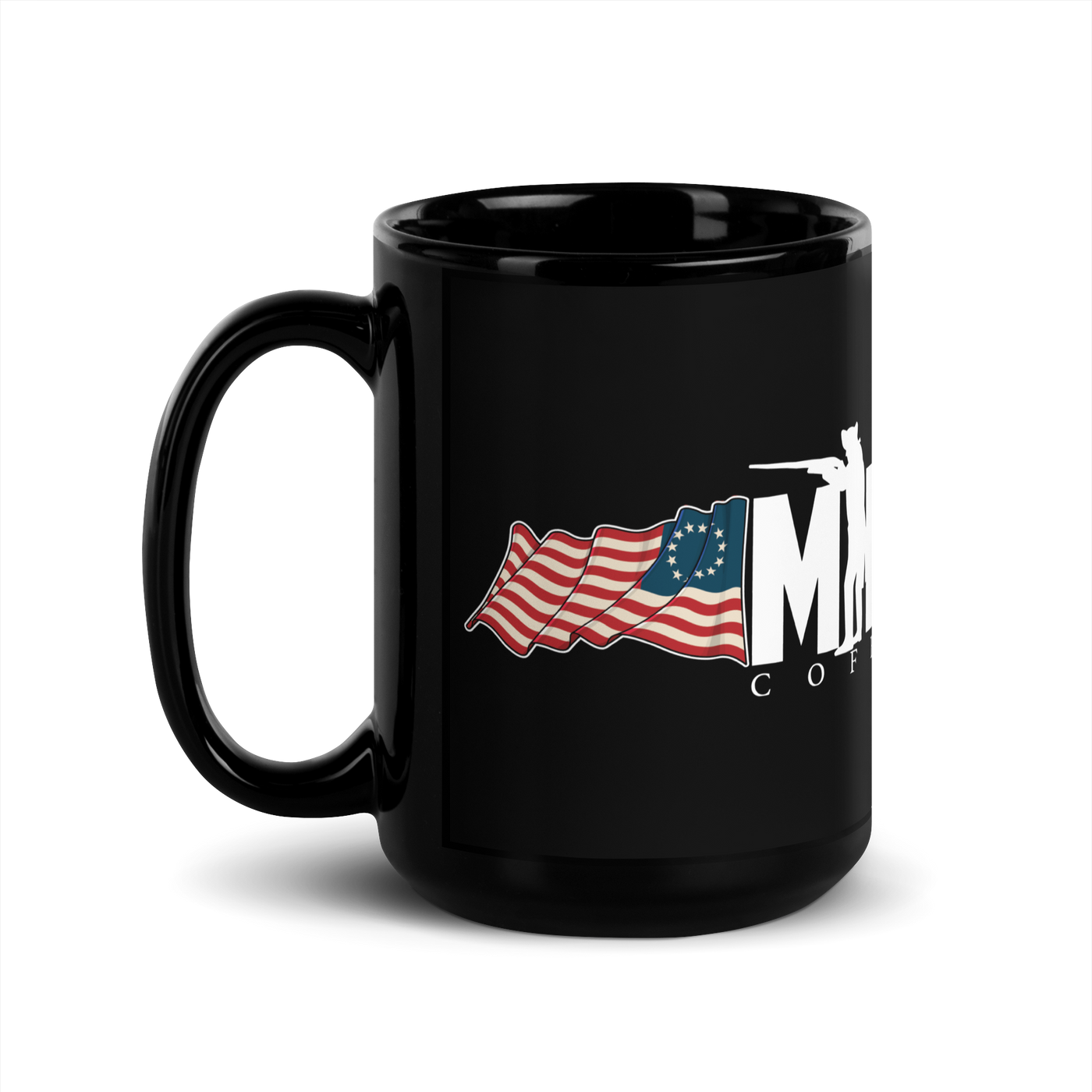 2023 Limited Edition Minutemen Black Glossy Mug