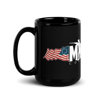 2023 Limited Edition Minutemen Black Glossy Mug